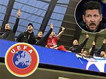 Atletico Madrid hit with two UEFA charges over conduct of fans who appeared to perform Nazi salutes