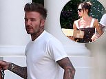 David Beckham arrives at Nicola Peltz’s &pound;76M mansion with wife Victoria ahead of Brooklyn’s wedding