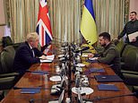 Boris Johnson goes to Kyiv and meets Ukraine president Zelensky in unannounced ‘surprise’ visit