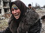 Tens of thousands of families are told to flee as missiles strike eastern Ukraine