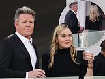 Gordon Ramsay joins glamorous daughter Holly, 22, at Brooklyn Beckham and Nicola Peltz’s wedding