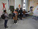 Voters go to the polls in France as Emmanuel Macron faces showdown with Marine Le Pen