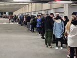 Manchester Airport chaos: Queues stretch outside terminal – as delays continue at Birmingham Airport
