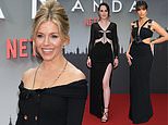 Sienna Miller joins co-stars Michelle Dockery and Naomi Scott at Anatomy Of A Scandal premiere