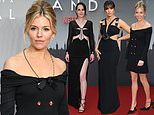 Sienna Miller joins co-stars Michelle Dockery and Naomi Scott at Anatomy Of A Scandal premiere