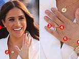 Meghan Markle dazzles jewellery worth more than £300,000 in The Hague
