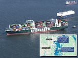 Ever Forward container ship is finally set to be refloated by Coast Guard a month after it got stuck