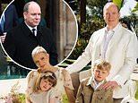 Prince Albert and Princess Charlene share Easter photo with twins in first appearance since November