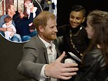 Prince Harry tells child reporters of his drive to make world ‘a more equal place’ for his kids