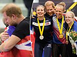 Prince Harry gets affectionate with athletes and spectators at the Invictus Games