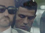 Cristiano Ronaldo is pictured for the first time since the tragic death of his baby son