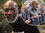 ‘Chill’ Mike Tyson seen just hours BEFORE mid-flight beatdown hanging out in San Francisco