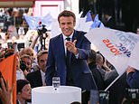 Emmanuel Macron urges French voters to head to the polls to avoid a Brexit-style shock