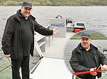 Peter Kay launches wheelchair accessible boat in Lancashire