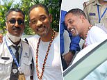 Smiling Will Smith is seen for the first time since the Oscar’s slap