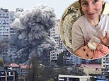 Pictured: Ukrainian mother, 27, and her three-month-old baby killed in missile strike on Odesa