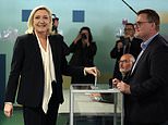 French election: Far-right Le Pen is first to cast vote in nail-biting election against Macron
