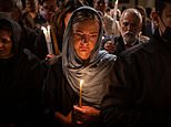 Thousands of candles are lit as 260 million Orthodox Christians mark Easter in Julian calendar