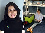 Woman, 36, reveals she sits UNDER her desk to escape ‘overstimulation’
