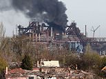 A 24-hour blitz: Dozens trapped in rubble of steel plant after intense bombing campaign on Mariupol 