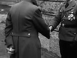 Putin’s ‘uncontrollable’ shaking hand bears the hallmarks of Hitler’s Parkinson’s in 1945