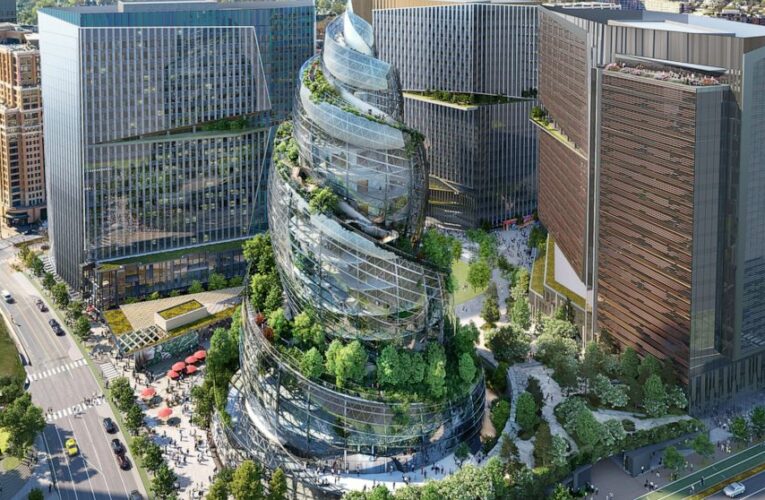 County grants approval for Amazon’s helix-shaped HQ tower