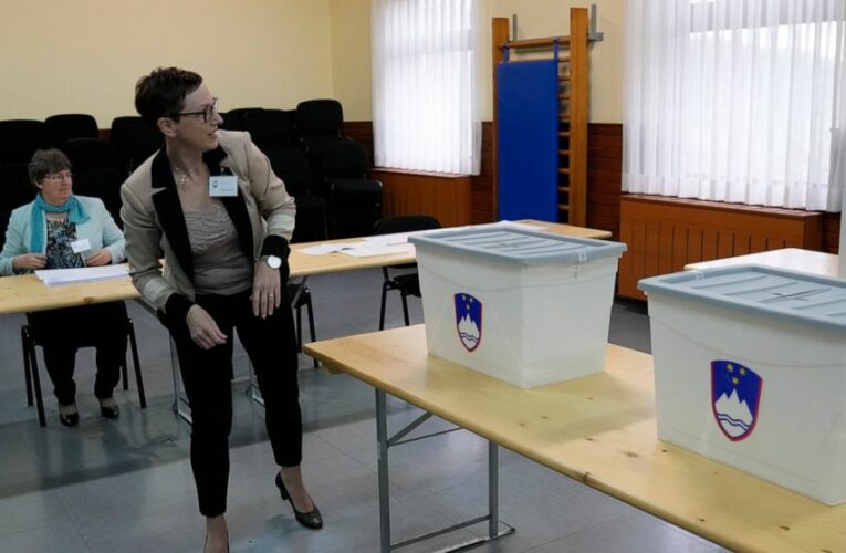 Exit polls show opposition ahead in Slovenian election