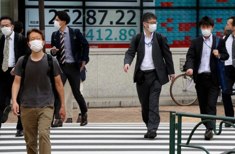 Asian shares decline, echoing broad slump on Wall Street