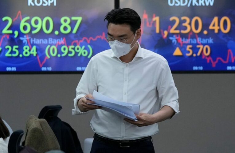 Asian shares fall, trading muted with Good Friday, holidays