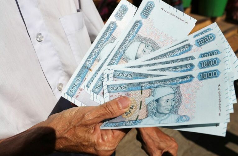 Myanmar orders foreign money held by banks changed to kyats