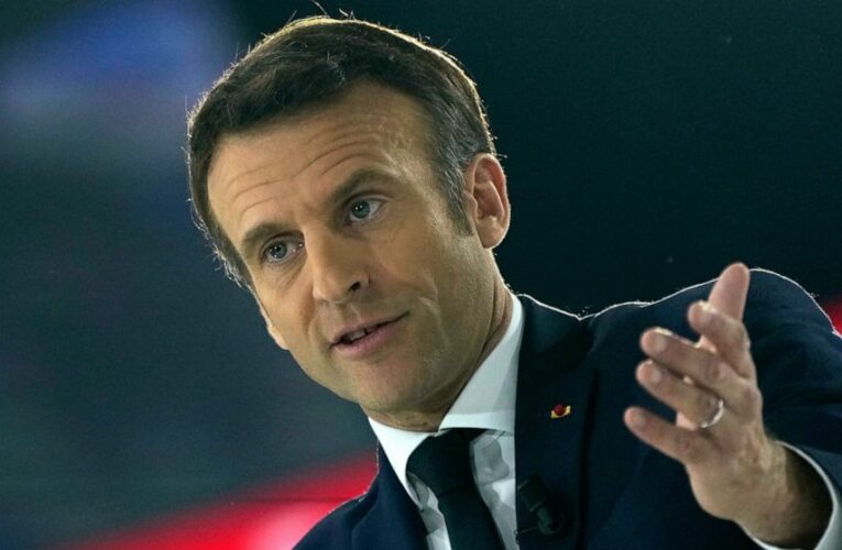 Macron holds 1st big rally; Rivals stir up ‘McKinsey Affair’