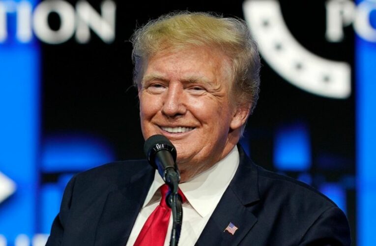 Stock tied to Trump social firm drops on report of turmoil