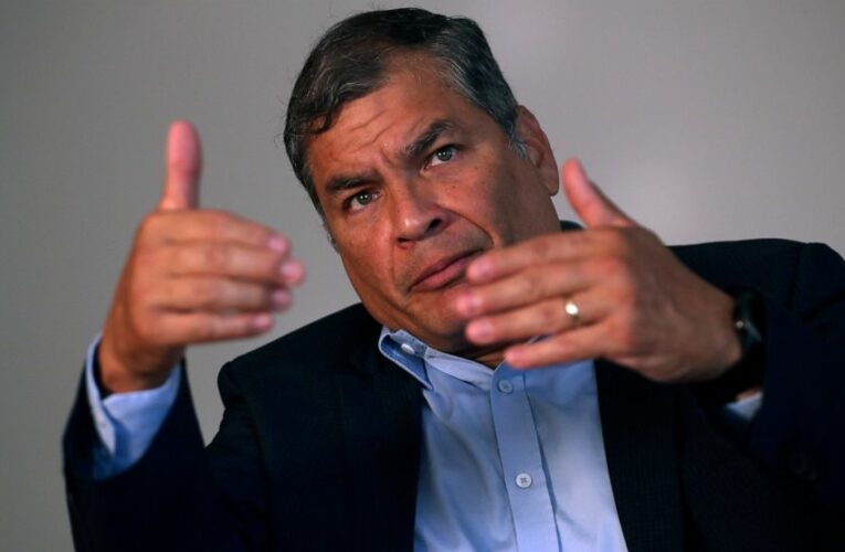 Exiled ex-Ecuador president doesn’t exclude political return