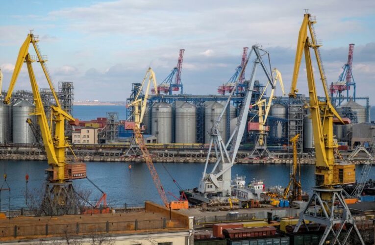 The blockade of Ukraine’s Black Sea ports is preventing nearly 25 million tons of grain from being exported