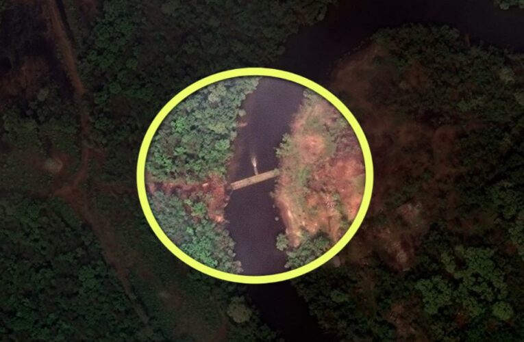 Watch: Ukrainian officials alarmed by discovery of Russian pontoon bridge