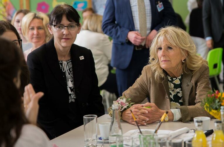 Jill Biden:  Something was missing when I met Ukrainian mothers