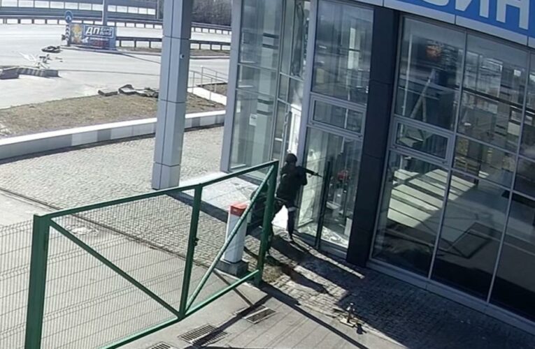 Ukrainian prosecutors have launched a war crimes investigation after Russian soldiers were caught on video shooting two Ukrainian civilians in the back