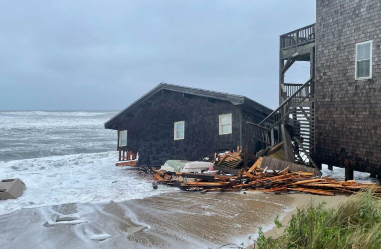 Why collapsing homes are vivid examples of the climate crisis