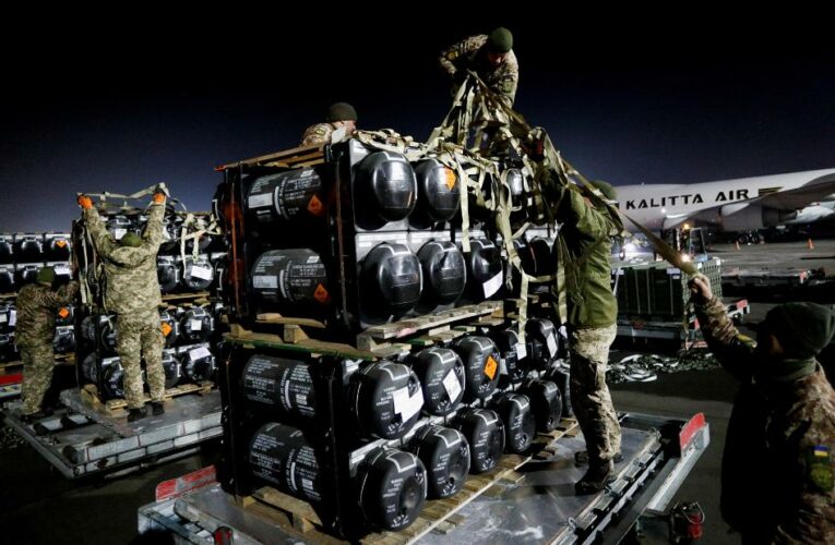 Defense minister says Kyiv is speeding up the deployment of weapons from US and other countries to front lines as ‘this is the life of our soldiers’