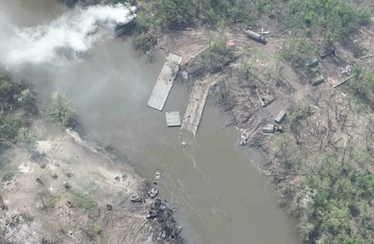 The Ukrainians have — twice in the last 24 hours — stopped Russian efforts to cross the Siverskyi Donets River in the Luhansk oblast