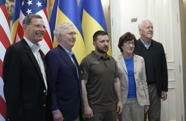 Zelensky welcomes US Senate GOP delegation led by Mitch McConnell