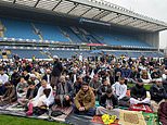 Eid Mubarak! Muslims praise Blackburn Rovers as first football club to host Eid prayers on pitch