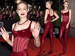 Met Gala 2022: Gigi Hadid shows off her VERY trim frame in corseted PVC ensemble