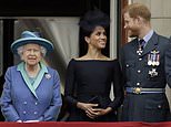 Queen BANS Harry and Meghan and Andrew from Buckingham Palace balcony on her Platinum Jubilee