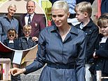 Princess Charlene returns to public life