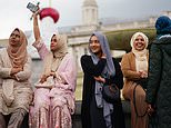 Thousands of Muslims mark end of Ramadan by celebrating Eid