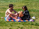 Britons set to pack beaches and parks as temperatures hit 23C and will get even hotter next week