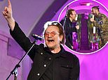 Bono and The Edge perform surprise concert in Kyiv bomb shelter after invite from president Zelensky