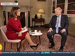 Boris ‘had food poisoning’ before GMB interview with Susanna Reid