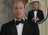 Prince William opens a BAFTA segment on climate change praising TV writers for raising awareness